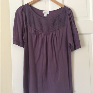 LOFT short sleeve blouse